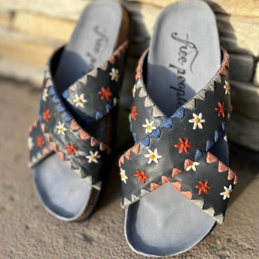 Free People Wildflowers Crossband Sandals
